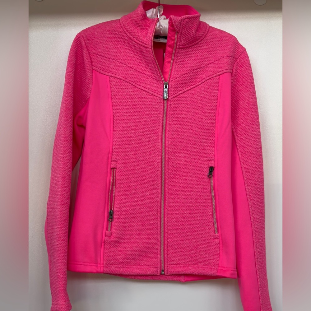 NEW (w/tags) Pink SPYDER Encore Full Zip Fleece Jacket (size S) Retail: $79